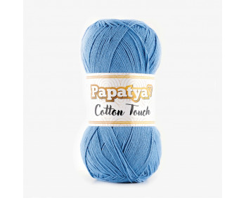 Farbe 0440 blau - Papatya Cotton Touch - 50g