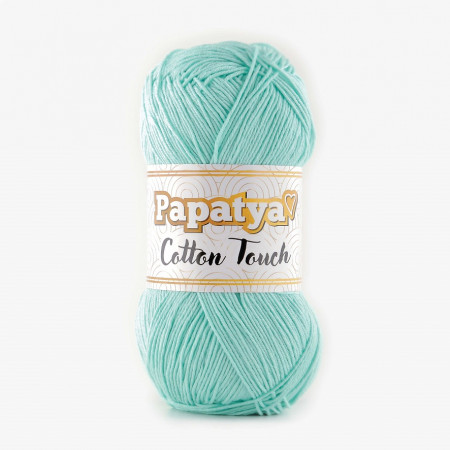 Farbe 0630 mint - Papatya Cotton Touch - 50g