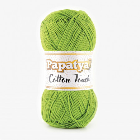 Farbe 0750 grün - Papatya Cotton Touch - 50g