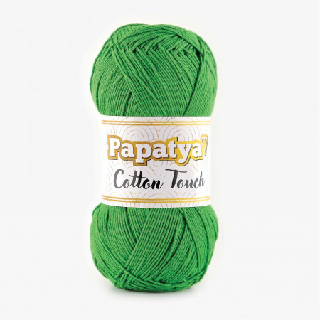 Farbe 0770 dunkelgrün - Papatya Cotton Touch - 50g