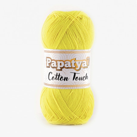 Farbe 0850 lemon - Papatya Cotton Touch - 50g