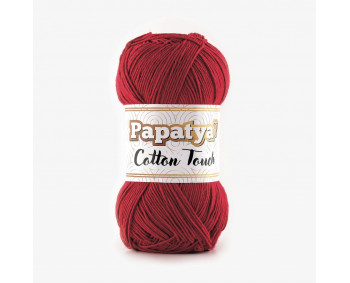 Farbe 1030 dunkelrot - Papatya Cotton Touch - 50g