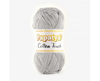 Farbe 1130 hellgrau - Papatya Cotton Touch - 50g