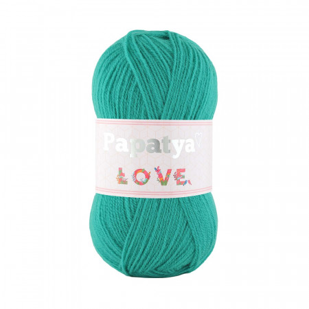 Farbe 6545 smaragd - Papatya Love - 100g