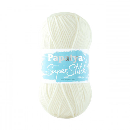 Farbe 1200 creme - Papatya Super Stitch - 100g