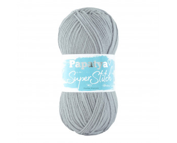 Farbe 2530 hellgrau - Papatya Super Stitch - 100g
