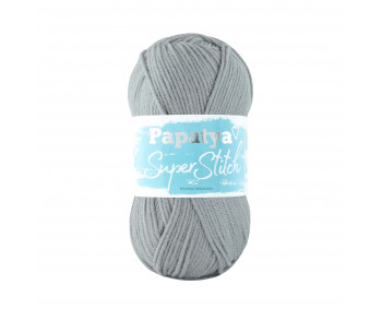 Farbe 2560 grau - Papatya Super Stitch - 100g