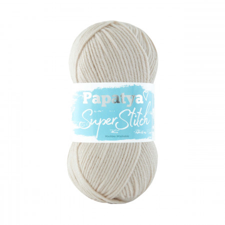 Farbe 4120 natur - Papatya Super Stitch - 100g