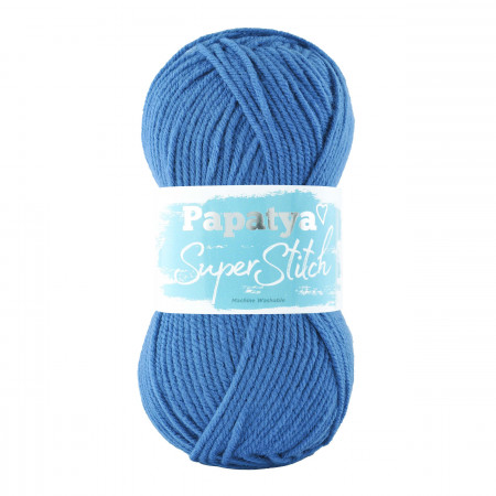 Farbe 5080 dunkelblau - Papatya Super Stitch - 100g