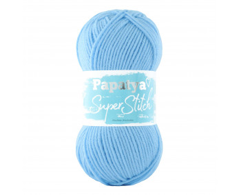 Farbe 5140 hellblau - Papatya Super Stitch - 100g