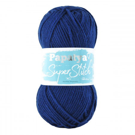 Farbe 5280 dunkelblau - Papatya Super Stitch - 100g