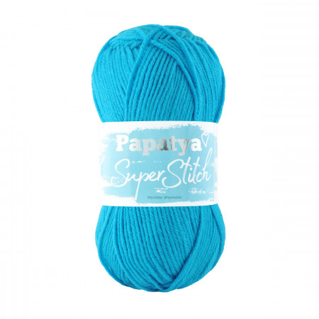 Farbe 5650 türkis - Papatya Super Stitch - 100g