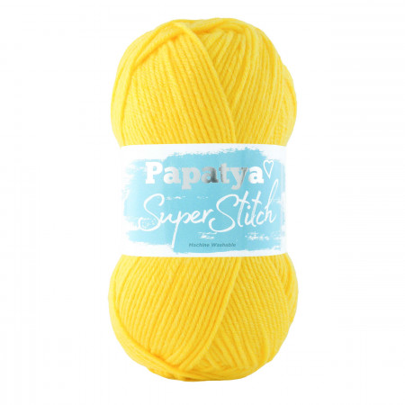 Farbe 7830 gelb - Papatya Super Stitch - 100g
