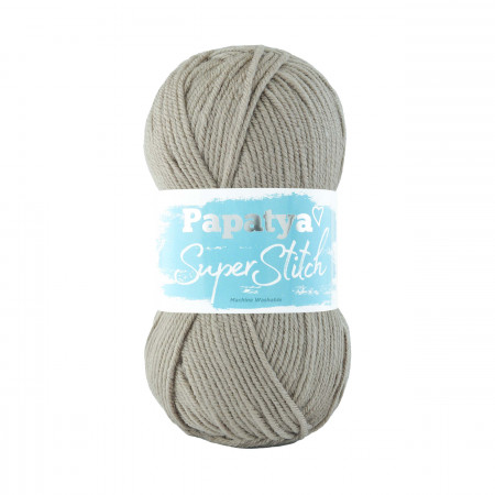 Farbe 9260 taupe - Papatya Super Stitch - 100g