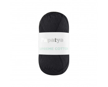 Farbe 2000 schwarz  - Papatya Supreme Cotton 50g 