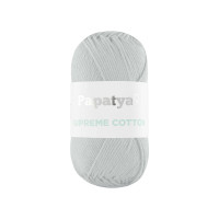 Farbe 2520 hellgrau  - Papatya Supreme Cotton 50g 