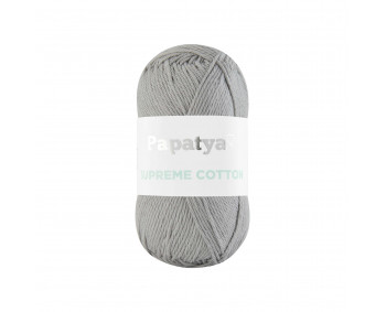 Farbe 2560 grau  - Papatya Supreme Cotton 50g 