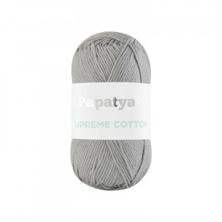Farbe 2560 grau  - Papatya Supreme Cotton 50g 