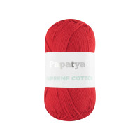 Farbe 3070 rot  - Papatya Supreme Cotton 50g 