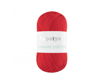 Farbe 3070 rot  - Papatya Supreme Cotton 50g 
