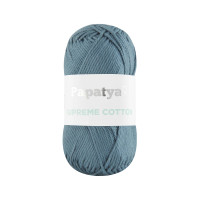 Farbe 5080 petrol  - Papatya Supreme Cotton 50g 