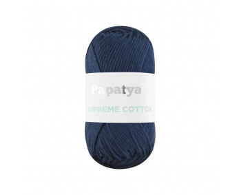Farbe 5280 marine  - Papatya Supreme Cotton 50g 