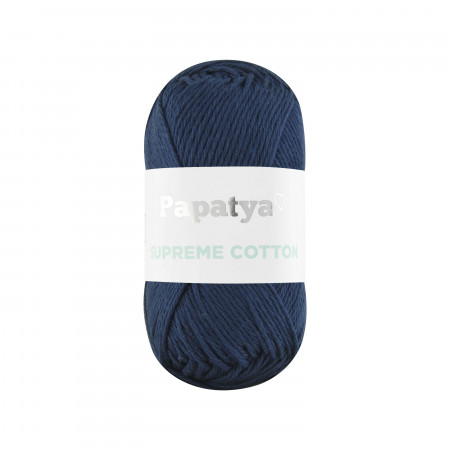 Farbe 5280 marine  - Papatya Supreme Cotton 50g 