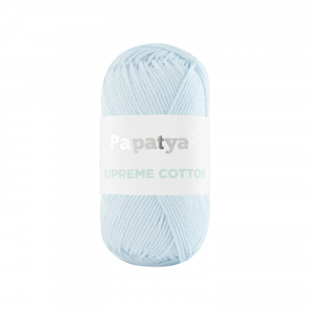 Farbe 5820 babyblau  - Papatya Supreme Cotton 50g 