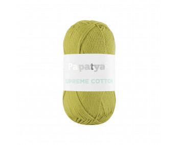 Farbe 6730 limette  - Papatya Supreme Cotton 50g 