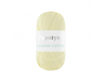 Farbe 7010 vanille  - Papatya Supreme Cotton 50g 
