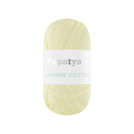 Farbe 7010 vanille  - Papatya Supreme Cotton 50g 