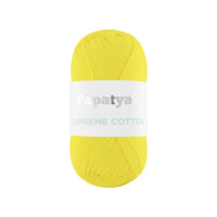 Farbe 7050 gelb  - Papatya Supreme Cotton 50g 