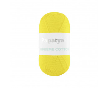 Farbe 7050 gelb  - Papatya Supreme Cotton 50g 