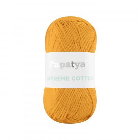 Farbe 7850 orange  - Papatya Supreme Cotton 50g 