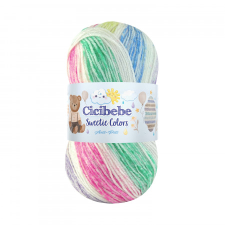 Farbe 102 - Cicibebe Sweetie Colors Anti-Pill 100g 