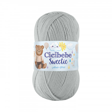 Farbe 2535 hellgrau - Cicibebe Sweetie Anti Pill 100g 