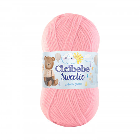 Farbe 4017  rosé  - Cicibebe Sweetie Anti Pill 100g 