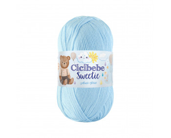 Farbe 5135 babyblau - Cicibebe Sweetie Anti Pill 100g 