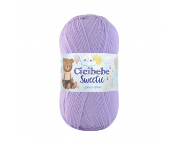 Farbe 5417 flieder - Cicibebe Sweetie Anti Pill 100g 