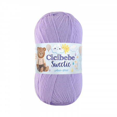 Farbe 5417 flieder - Cicibebe Sweetie Anti Pill 100g 