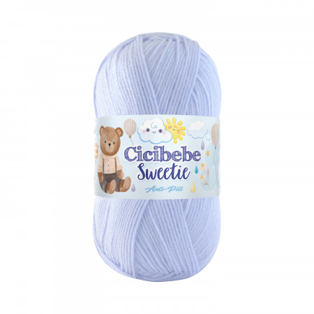 Farbe 5480 silber - Cicibebe Sweetie Anti Pill 100g 