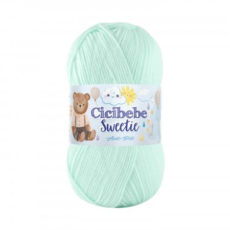 Farbe 5605 mint - Cicibebe Sweetie Anti Pill 100g 