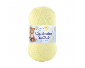 Farbe 7010 vanille  - Cicibebe Sweetie Anti Pill 100g 