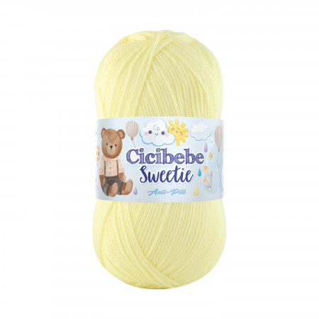 Farbe 7010 vanille  - Cicibebe Sweetie Anti Pill 100g 
