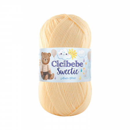 Farbe 7419 peach - Cicibebe Sweetie Anti Pill 100g 