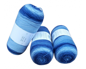 Sonderposten 3er Pack - 3x280g = 840g - Ombre Blau