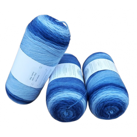 Sonderposten 3er Pack - 3x280g = 840g - Ombre Blau