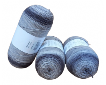 Sonderposten 3er Pack - 3x280g = 840g - Ombre Grau