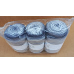 Sonderposten 3er Pack - 3x280g = 840g - Ombre Grau