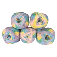 Japan BLOOM Baumwollmischung Sonderposten - 5 x 80g = 400g - JB02